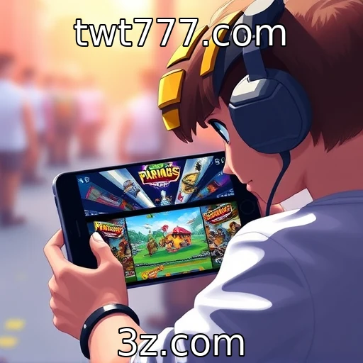 Análise do crescimento do mercado de jogos móveis