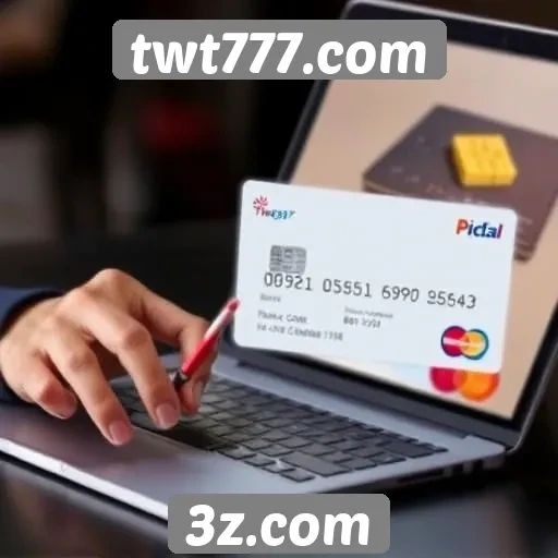 Opções de pagamento disponíveis no twt777